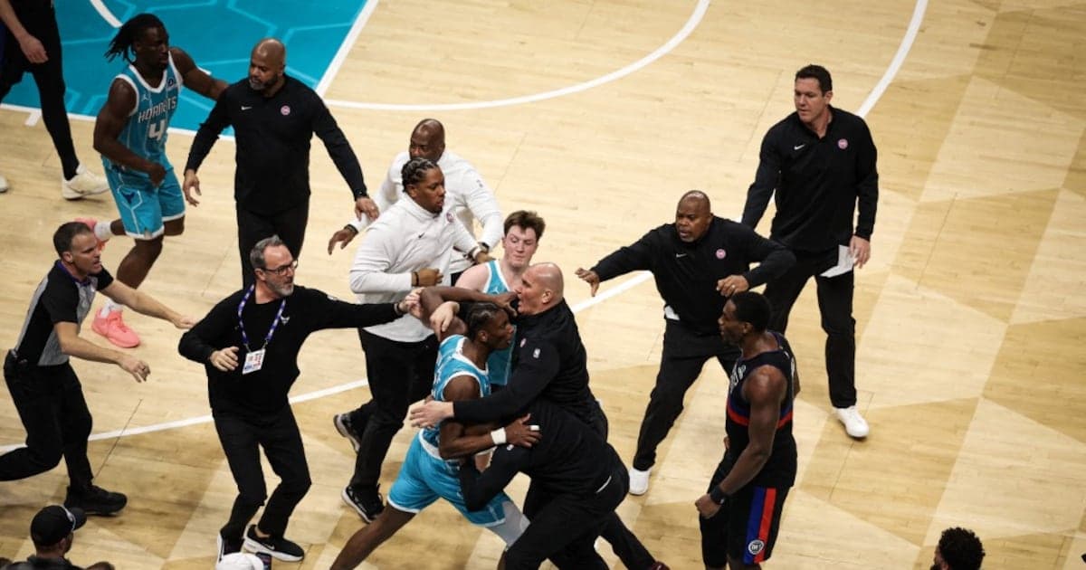 NBA : Violence inacceptable entre Hornets et Pistons