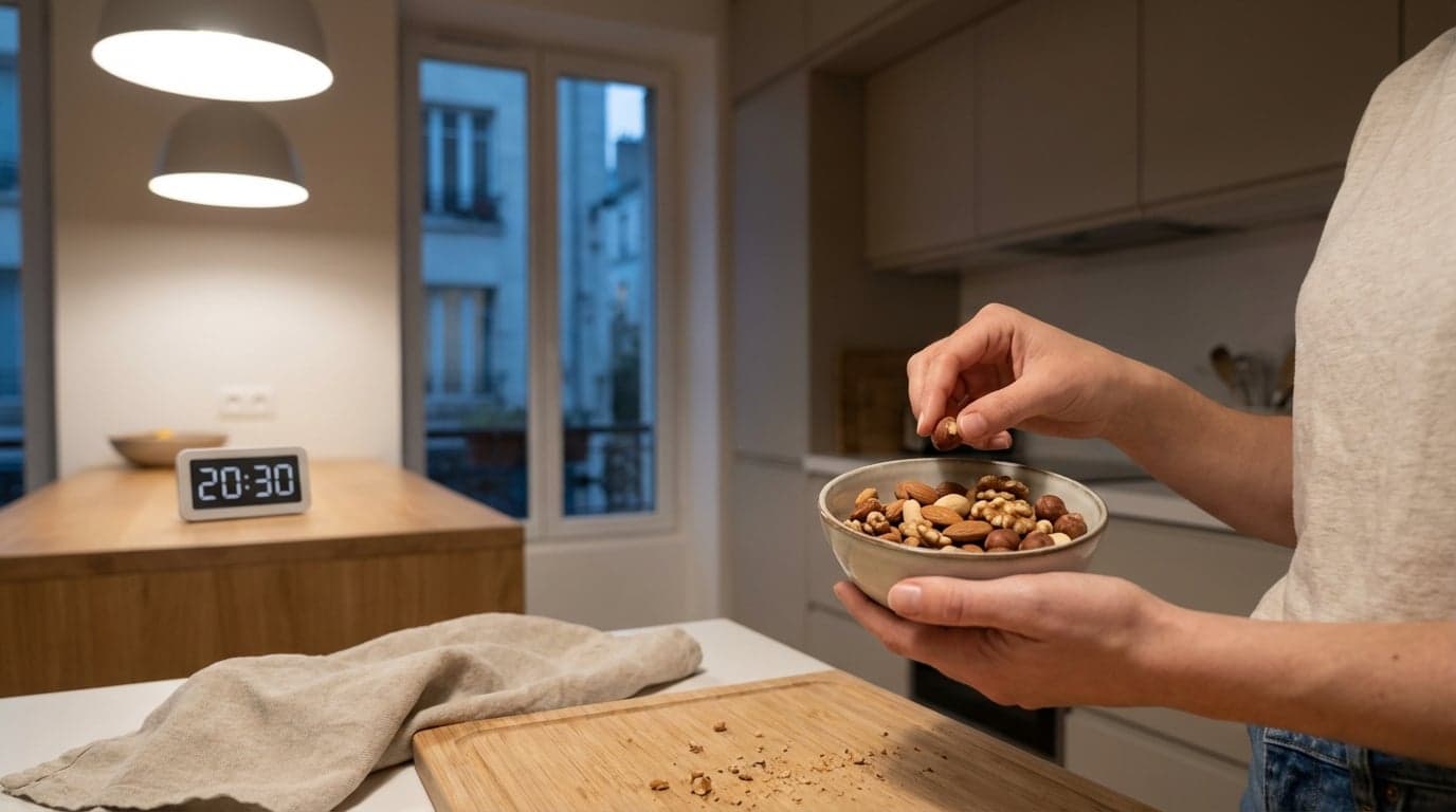 Sommeil : l'heure stratégique pour consommer des noix révélée