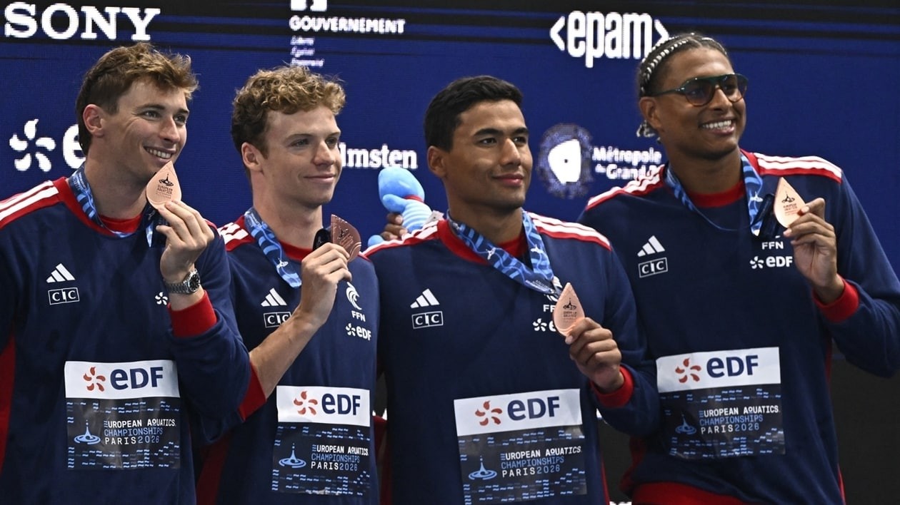 Natation : la France écrase l'Europe, un signal fort pour les JO de Los Angeles