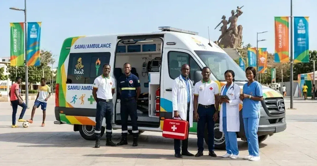 JOJ Dakar 2026 : le Sénégal déploie un dispositif sanitaire de grande envergure